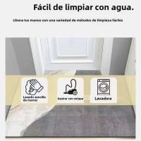 VIKAMA Alfombra De Cristal Geométrico Moderno Nórdico Para Sofá Baño Cama Antideslizante Lavable Máquina Resistente a La Suciedad Estilo Jaquek Rectangle Polyester Striped Para Sala De Estar Hotel Dormitorio - details 7