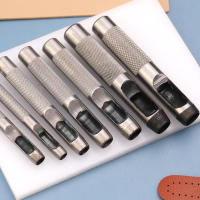 KRABALL Set De 15 Piezas Punzón De Cuero Portátil Para Herramientas De Trabajo Manual 1mm-11mm Punzón Para Correa De Cinturón Reloj - details 3