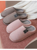 Nuevos Pantuflas De Algodón Para Hombre Invierno Calor Familiar Pantuflas Suaves No Especiales Para Interior Antideslizantes Moda Casual Zapatos Para Adulto - details 7