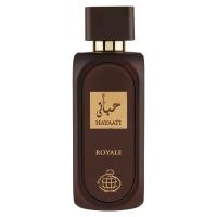 Perfume árabe unisex Hayaati Royale Fragance World 80ml,Fragancia femenina y masculina oriental, pachuli, ámbar, amaderada fuerte, Colonia de mujer y de hombre duradera NOVEDAD - details 0