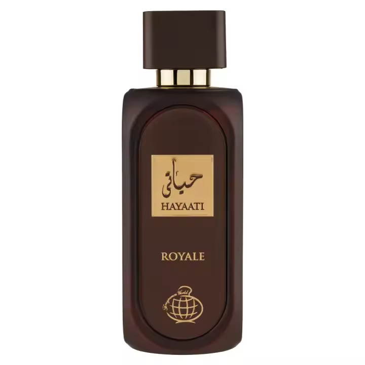Perfume árabe unisex Hayaati Royale Fragance World 80ml,Fragancia femenina y masculina oriental, pachuli, ámbar, amaderada fuerte, Colonia de mujer y de hombre duradera NOVEDAD - 1