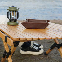Mesa De Almacenamiento Portátil Para Camping Organizador Multifuncional De Cosméticos Y Small Sundries En Tela De Oxford 600D Plegable Para Exteriores - details 6