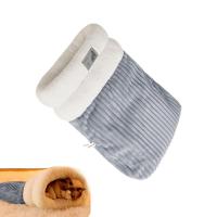 Cama De Descanso Para Mascotas Cálido Saco De Dormir Semi-Acrizado Para Gatos Y Perros Cómodo Para Camping Con Tres Capas Material De Algodón Veludo Y Piel De Oveja - details 2