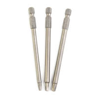 3pcs 100mm Bits De Chofer Eléctrico Cabeza Cuadrada Magnética Herramienta De Reparación SQ1-SQ3 Para Destornilladores Eléctricos - details 2