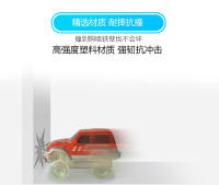 Coche De Rail DIY De Alta Velocidad Con Luz Eléctrica Juguetes Educativos Para Niños Material ABS Batería AA No Incluida - details 3
