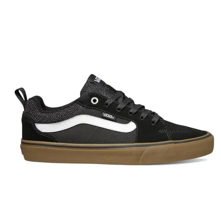Vans VN0A3MTJQ331 Zapatillas deportivas FILMORE Suede para hombre en negro de piel - 1