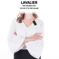 Micrófono Lavalier Inalámbrico UHF Doble Con 30 Canales Selección 30m Rango Para Grabación En Directo Cámara DSLR Y Teléfono Entrevista - details 7