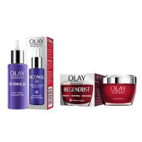 Olay PACK - Sérum De Noche - Retinol 24 - 40ml + Crema de Noche 50ml Regenerist 3 Areas Reafirma, Hidrata y Recupera  50ml. - details 0