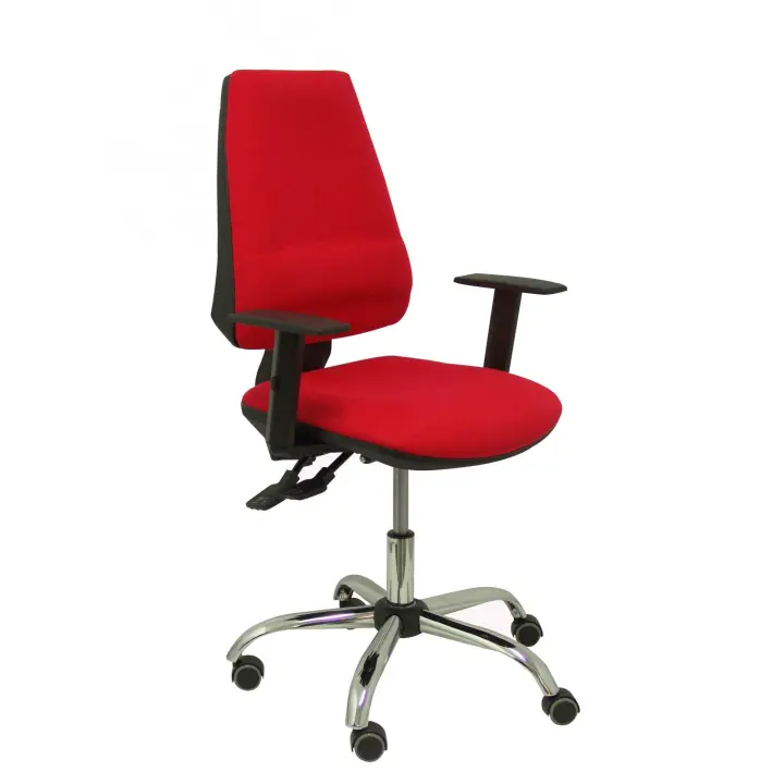 Silla De Oficina Elche S 24 Horas Bali Rojo Con Refuerzo Lumbar - 1