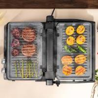 Cecotec 2931 Rockn'Grill Bistro Parrilla eléctrica de 2400W con tecnología Smokeless placas extraíbles con revestimiento RockStone aptas para lavavajillas. - details 1