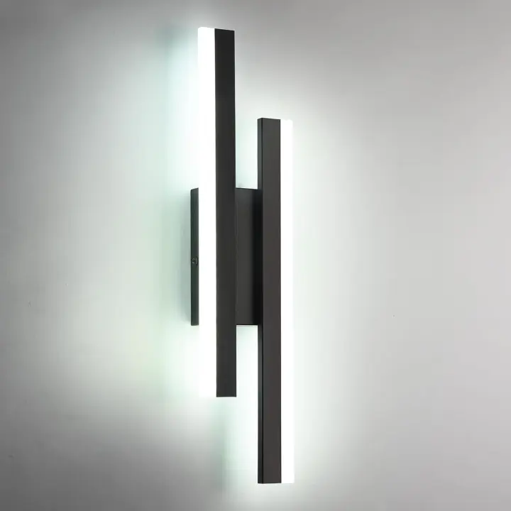 Aplique de pared interior, aplique Modern LED de 16W 1800LM, Luz Blanca de 6500K - 1