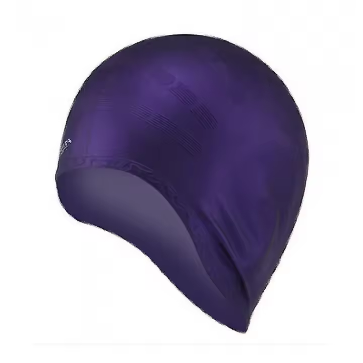 The Friendly Long Hair Swim Cap (púrpura) - 1