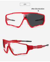 Gafas De Ciclismo ELAX Para Hombres Y Mujeres Estilo Nuevo Photochromic Polarizadas Y UV400 Acetato Unisex Para MTB Y Bicicleta - details 11