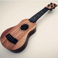Guitarra De Cuerdas Para Niños Juguetes Musicales Iniciación Nivel Bajo Puzzle Y Instrumentos Musicales De Plástico ABS - details 12
