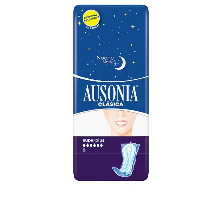 Higiene Ausonia AUSONIA NOCHE compresas super plus - 1