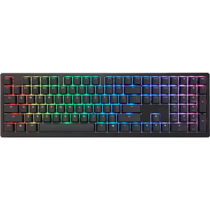 Ducky Zero 6108 Classic RGB Switch MX Rojo Negro - 1
