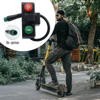 Bocina Y Señal De Giro Para Scooter Ebike Bicicleta Eléctrica Con Enchufe Impermeable De 5 Pines Control De Acelerador 3 En 1 De 22mm - details 7
