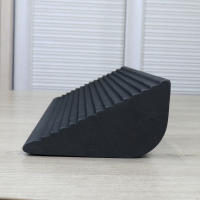 Bloque De Squat Wedge Para Entrenamiento De Fuerza Y Equilibrio En Yoga Y Levantamiento De Peso Estirador De Calfe Doble Cara De Madera Resistente Para Ejercicio De Piernas - details 13
