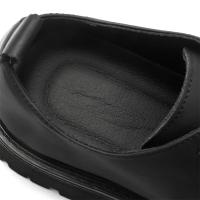 Zapatos De Cuero Para Hombre Casual Clásico Negocios Formales Con Cordones Hechos a Mano Transpirables Suela Gruesa Moda Zapatos - details 4