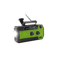 Banco de Energía de Radio Meteorológico de emergencia, manivela Solar de 4000mAh, Carga USB, FM AM WB NOAA, Radio de emergencia, Alarma SOS, Indoor LED, portátil Solar DE EMERGENCIA recargable - details 3