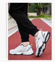 Zapatos De Deporte Casuales Para Hombres Suela Gruesa Transpirables Malla Cordones Versátiles Moda 2024 Aumento De Altura Suaves - details 12