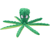 Juguete De Peluche Para Perros Octopus Con Voz Y Carcasa Juguete De Masticar Interactivo Para Limpieza De Dientes Resistente Al Masticar Para Mascotas - details 4