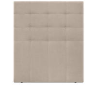 DHOME Cabecero Capitoné hasta el Suelo Cabezal 8cm tapizado ACUALINE Tela y Polipiel para Cama Dormitorio (Beige Tela) - details 3