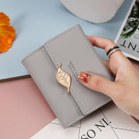 Bolso De Mujer 2024 De Moda Alta Boutique Cierre De Hoja De Hardware Monedero Trifásico Con Múltiples Compartimentos Para Tarjetas Y Monedas - details 5