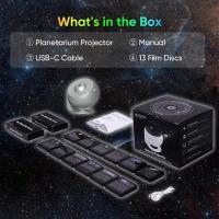 Proyector De Planetario Luz Nocturna Galaxia Rotación 360° Lámpara Estelar Para Decoración De Habitaciones Proyección De Cielo Estelar - details 14