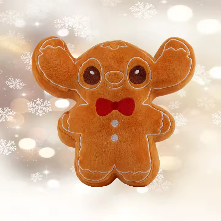 Muñeco De Galleta De 18cm Peluche Anime Colgante Para Bolsa Decoración De Navidad Regalo Cálido Y Suave Relleno De Algodón PP - 1