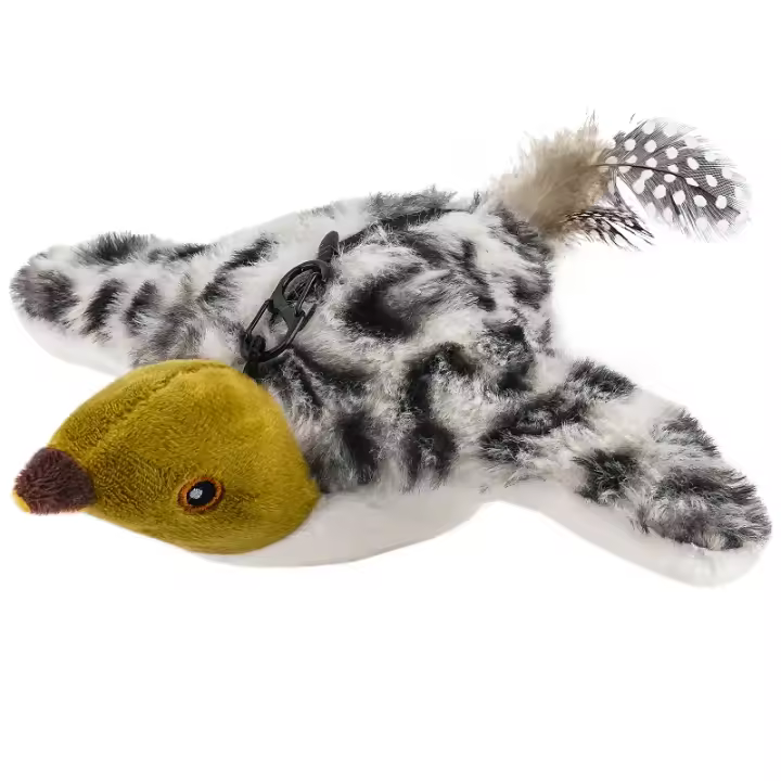 Nueva Mochila Recargable 2025 Juguete Interactivo Para Gatos Con Aves Que Chirpean Y Tapping Popular Juguete Para Aves - 1