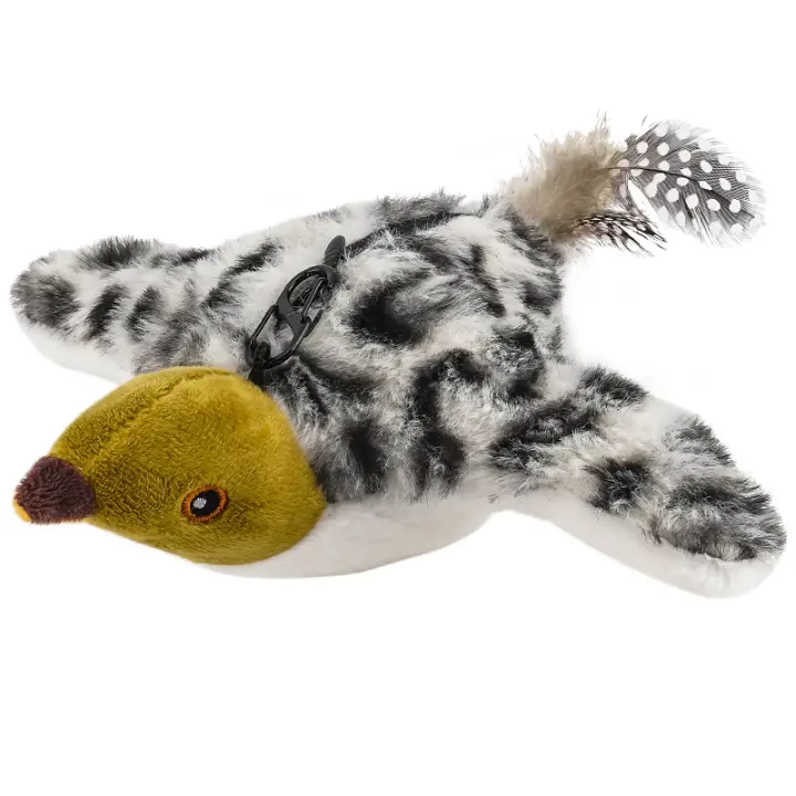 Nueva Mochila Recargable 2025 Juguete Interactivo Para Gatos Con Aves Que Chirpean Y Tapping Popular Juguete Para Aves - 1