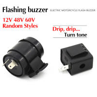 Relé De Flasher De Señal De Giradiscos DC 12V 48V 60V 2Pines Buzzer Indicador De Parpadeo Luz De Señal - details 0