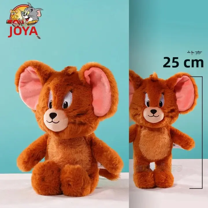 Muñeco De Peluche Kawaii Deluxe Tom Y Jerry Suave De 25-45cm Peluche De Dibujos Animados Relleno De Algodón PP Juguete Para Niños Y Adultos - 1