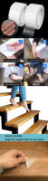 Cinta Antideslizante Transparente 5M Impermeable Para Baños Y Pisos De Madera Antideslizante Para Baños Barco Escaleras Cómoda Y Suave Para Pies Nudos - details 0
