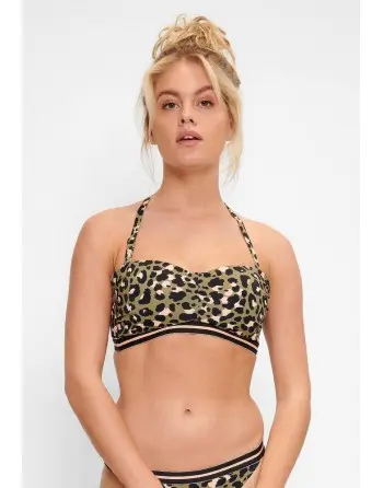 Linga Dore    Sujetador Bandeau-Leopardo-Lingadore 7105BB LevelEleven - 1