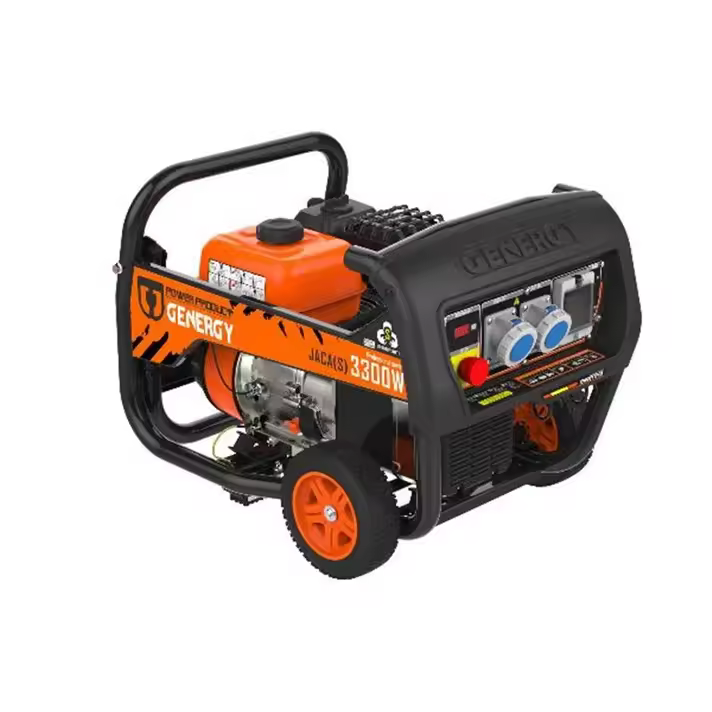 Genergy Jaca S Profesional Generador eléctrico con motor de gasolina de 4 tiempos de 3,3 kW 11510 - 1