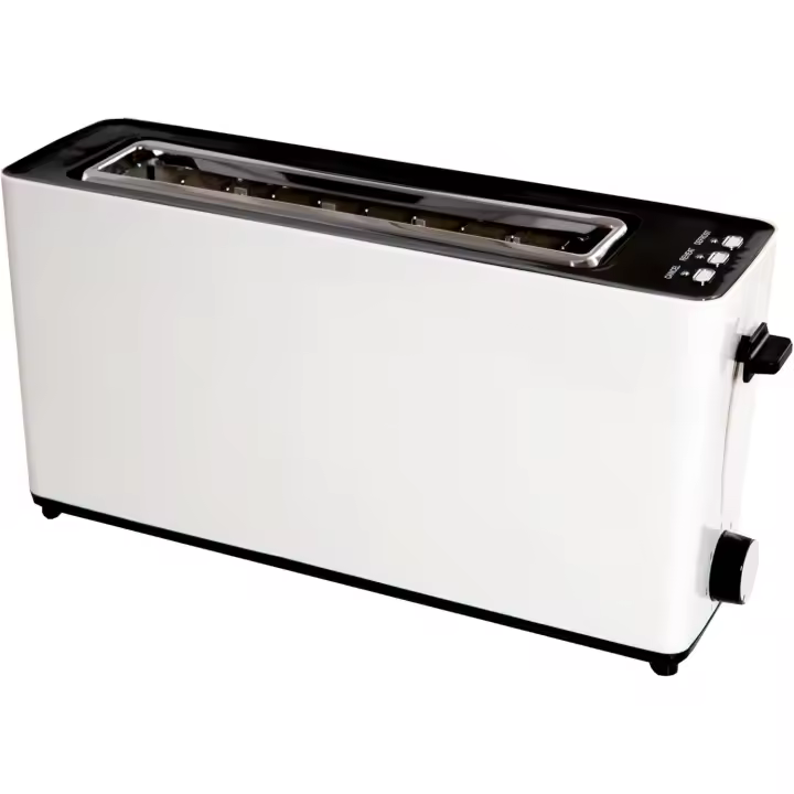 TOSTADORA PAN RANURA EXTRALARGA PARA 2 REBANADAS, 900W FUNCIONES DE DESCONGELAR Y RECALENTAR, CARCASA TACTO FRIO, BANDEJA RECOGE MIGAS - 1