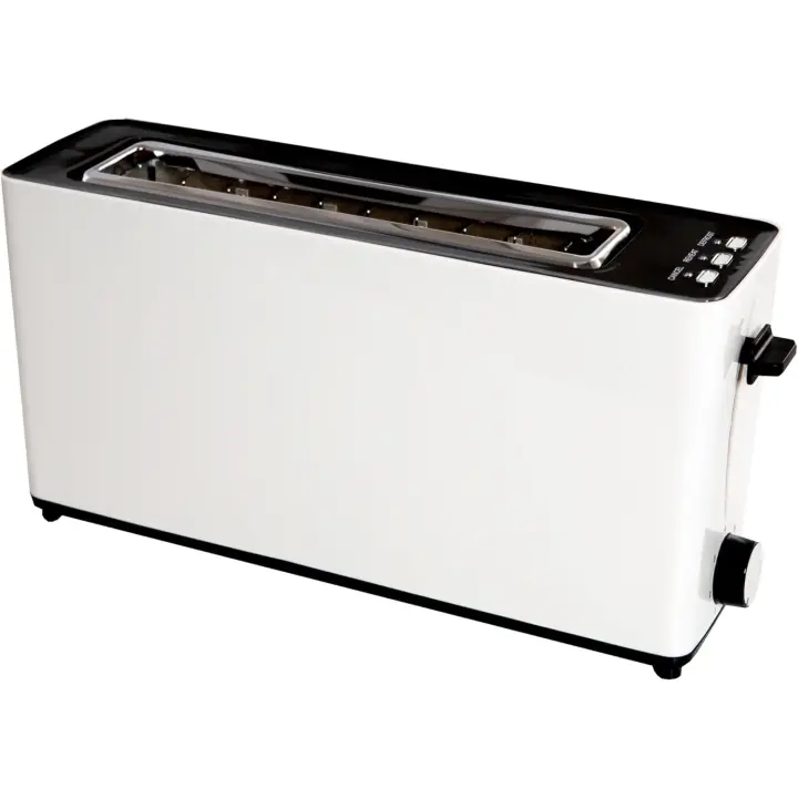 TOSTADORA PAN RANURA EXTRALARGA PARA 2 REBANADAS, 900W FUNCIONES DE DESCONGELAR Y RECALENTAR, CARCASA TACTO FRIO, BANDEJA RECOGE MIGAS - 1