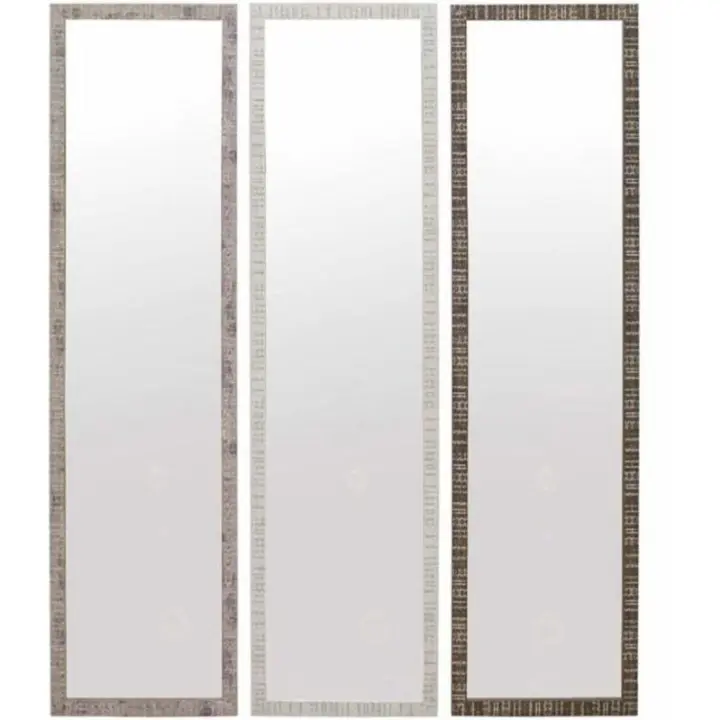 Gerimport Espejo cristal marco madera Senior decorción hogar 120 x 30 cm - 1