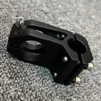Aluminio Negro Aluminio Aleación Manillar 25.4mm/22.2mm Longitud 60mm Accesorios Bicicleta Manillar Exterior Partes 1 Pcs 200g - details 8