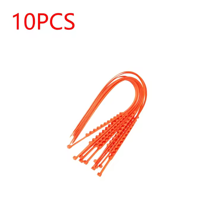 Cadenas De Nieve Para Coche 10/20Pcs Invierno Antideslizantes Cadenas Para Llantas De Neumáticos Emergencia Doble Ranura Resistente a La Nieve - 1