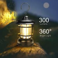 Lanterna De Camping LED Con 2 Modos De Iluminación COB Recargable Para Senderismo Emergencias Apagones Uso Interior Y Exterior - details 1