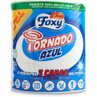 Foxy Tornado Azul | Papel Multiusos  | 1 Kg de papel, 340 servicios por cada rollo | ( 1 rollo ) - details 0