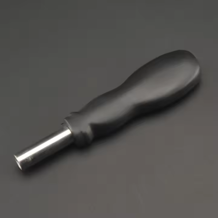 Juego De Llaves De Hexágono Magnéticas Con Mango De Goma Suave Y Precisión 126mm Herramienta De Extensión Para Destornilladores Negras De Acero Aluminio - 1