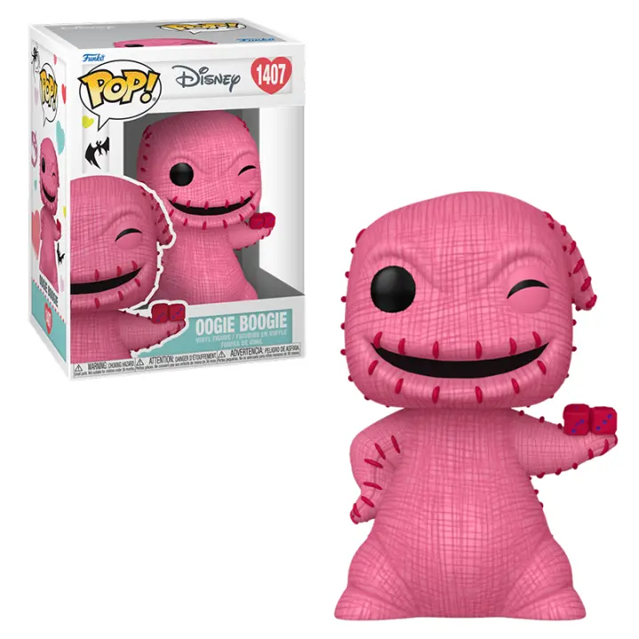 FUNKO POP! PESADILLA ANTES DE NAVIDAD: SAN VALENTÍN – OOGIE BOOGIE, LICENCIA OFICIAL - 75769, Nº1407 - 1