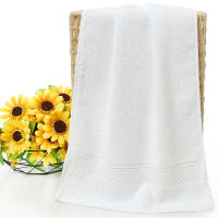 Toalla De Rostro De Algodón Suave Y Absorbente De Color Sólido 1 Pieza Uso Múltiple Para Baño De Hotel Toalla De Lavado - details 2