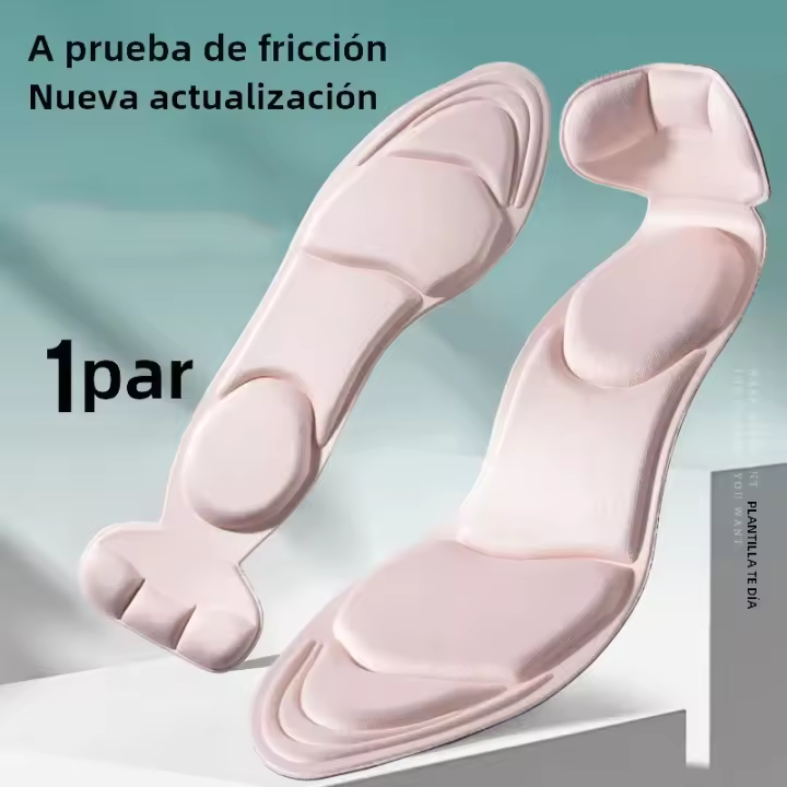 Almohadillas De Memoria Para Zapatos De Tacón Alto Para Mujer Antideslizantes Cortables Comodidad Transpirables Protección Del Talón Masajeadoras - 1