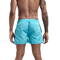 Shorts De Natación Para Hombre Quick Dry Con Cinturón Ajustable Y Bolsillos Para Surf Y Playa Estilo Casual Transpirable - details 17