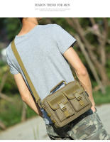 Bolsa De Camping Táctica Molle Con USB Para Caza Y Pesca Bolsa De Hombro Assualt Tactique Deportiva Para Hiking Y Senderismo Para Hombres Bolsa Fanny Pack - details 1